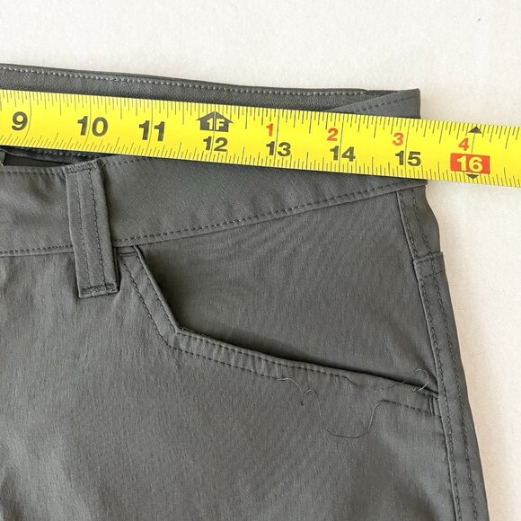 Eddie Bauer Men's Stretch Grey Tech Pants Size 32x30 Storm Repel Straight Leg - Picture 8 of 13